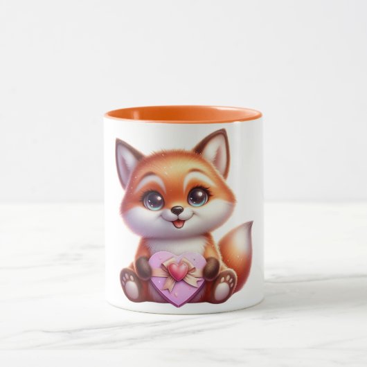 Lovely Fox マグカップ (中央)