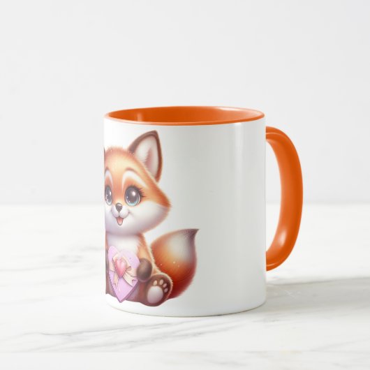 Lovely Fox マグカップ (正面右)