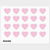 Lovely Hearts Seamless Pattern ハートシール (シート)