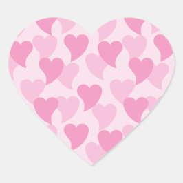 Lovely Hearts Seamless Pattern ハートシール