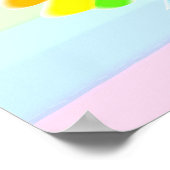 LOVELY ISAIAH 41:10 BIBLE VERSEデザイン ポスター (角)