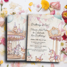 Lovely Journal Page w Animals 6th Birthdayパーティー