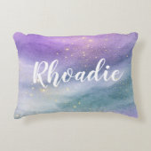 Lovely Lavender and Mint Dream Name アクセントクッション (正面)