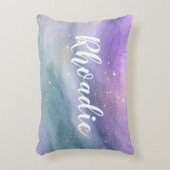 Lovely Lavender and Mint Dream Name アクセントクッション (正面(垂直))