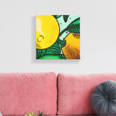 Lovely Lemons  Canvas Print キャンバスプリント (インサイチュ (リビング))