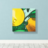 Lovely Lemons  Canvas Print キャンバスプリント (インサイチュ (ウッドフロア))