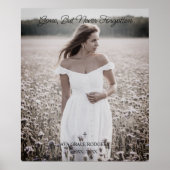 Lovely Memorial Photo Funeral Celebration ポスター (正面)