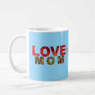 LOVEly MOM Mothers Day Gift コーヒーマグカップ