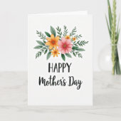 Lovely Mothers Day Sketch Card カード (正面)