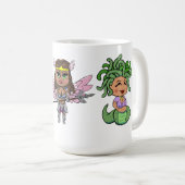 Lovely Mythical Ladies Mug コーヒーマグカップ (正面右)