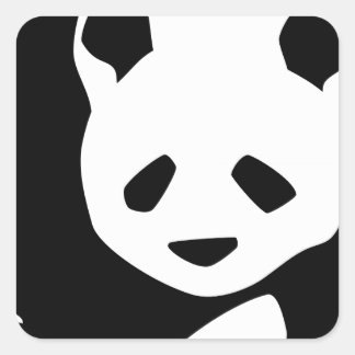 Lovely Panda スクエアシール
