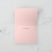  lovely peony メッセージカード サンキューカード (内部)