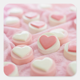 lovely pink  スクエアシール