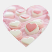 lovely pink  ハートシール (正面)