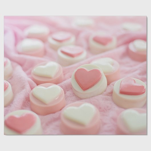 lovely pink  ラッピングペーパー (フラット)