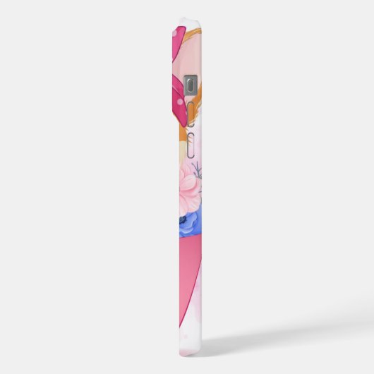 Lovely Puppy  iPhoneケース (左側面)