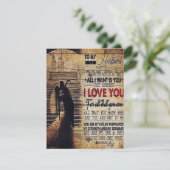 Lovely Quotes To My Husband | Husband Present 招待状 (スタンド正面)