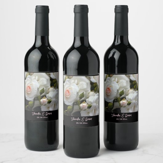 Lovely Roses Wine Bottle Labels ワインラベル (ボトル)
