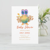 Lovely Save the Planet Baby Shower 招待状 (スタンド正面)