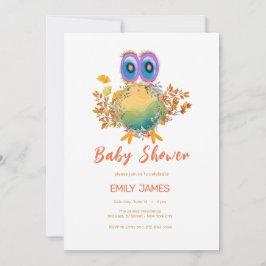 Lovely Save the Planet Baby Shower 招待状