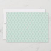 Lovely Scriptフォトオーバーレイ誕生のお知らせ 案内状 (裏面)