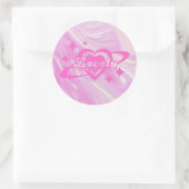 Lovely Sticker ラウンドシール (バッグ)