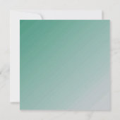 Lovely Tea Rose 25th Wedding Anniversary  招待状 (裏面)