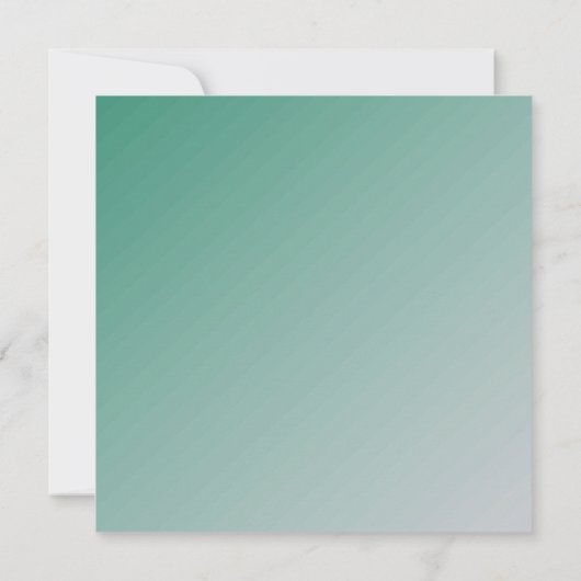 Lovely Tea Rose 25th Wedding Anniversary 招待状 (裏面)