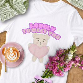 Lovely to Meet You Tee トライブレンドTシャツ