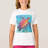 Lovely Turtle Tシャツ (正面)