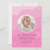  Lovely Unicorn Birthday Invitation 招待状 (裏面)