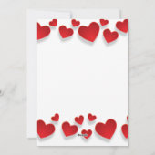 Lovely Valentine's Day シーズンカード (裏面)