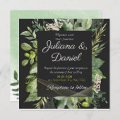 lovely wedding invitation 招待状 (正面/裏面)