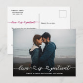 Lovely's 結婚 Love is Patent Respended Photo 案内ポストカード (正面/裏面)