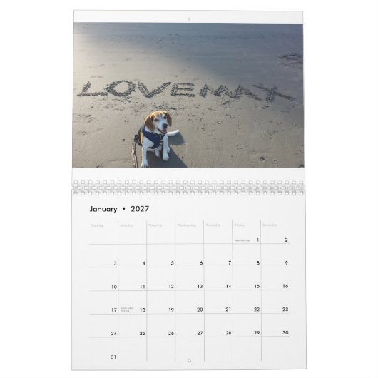 LOVEMAX 2015のカレンダー カレンダー (1月 2027)