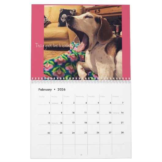 LOVEMAX 2018年 カレンダー (2月 2026)