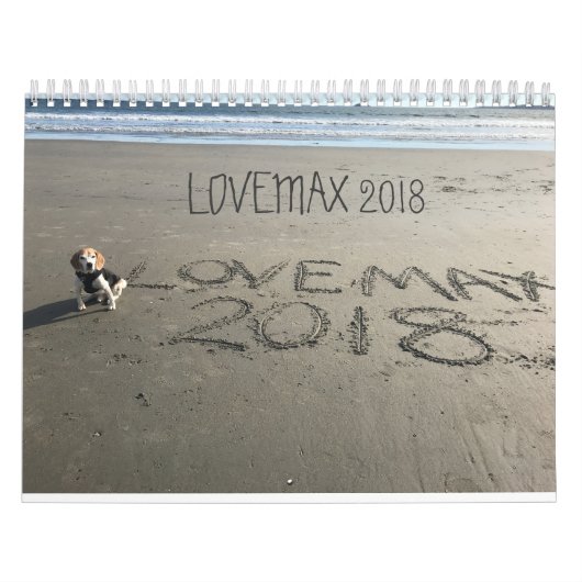 LOVEMAX 2018年 カレンダー (カバー)