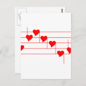 Love'nのノート ポストカード (正面/裏面)