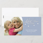 LovePeaceJoyのぶら下がったオーナメントプレミアムフォトカード シーズンカード (正面/裏面)