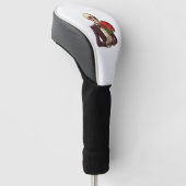 Lover Bones � Funny Romantic Skeleton ゴルフヘッドカバー (アングル)