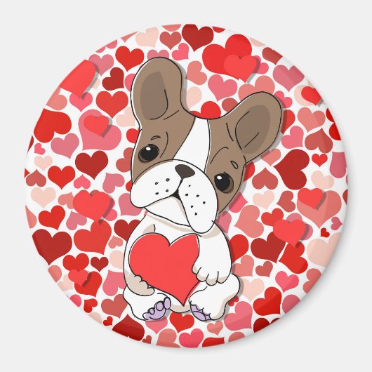 Lover Dog マグネット (正面)