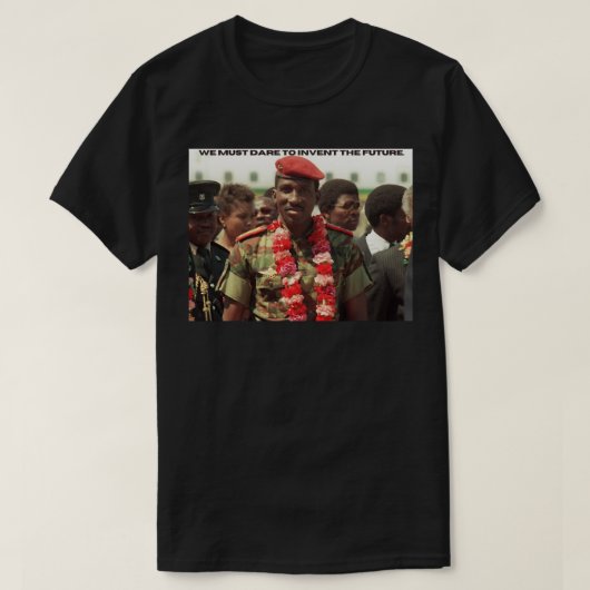 Lover Gifts President Thomas Of Burkina Sankara Fa Tシャツ (デザイン正面)
