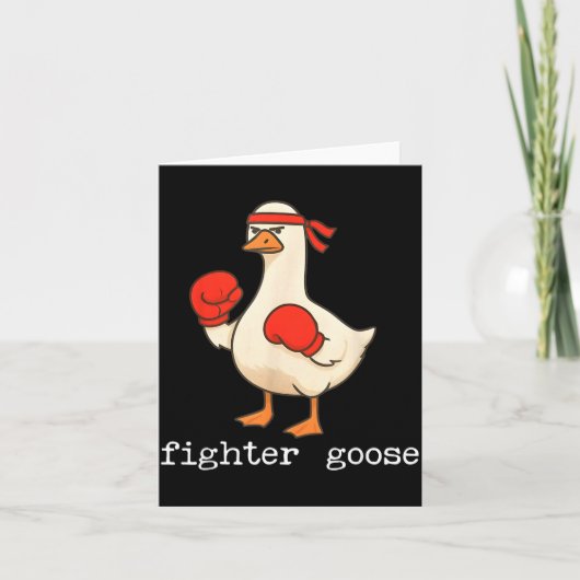 Lover Goose And Fighter Goose, Funny Couple Goose カード (正面)