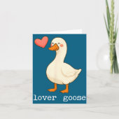 Lover Goose And Fighter Goose, Funny Couple Goose  カード (正面)