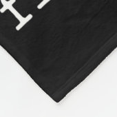 Lover Goose And Fighter Goose, Funny Couple Goose フリースブランケット (角)