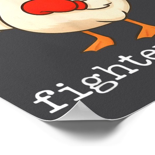 Lover Goose And Fighter Goose, Funny Couple Goose  ポスター (角)