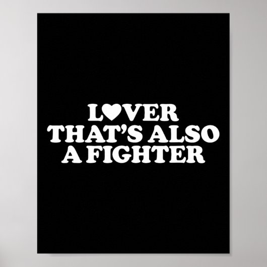 Lover That's Also A Fighter - Heart Lovers Gym Mma ポスター (正面)