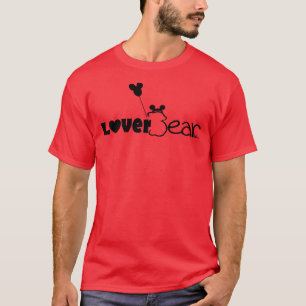 LoverBear--公園のおもしろい Tシャツ