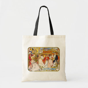 Lovers, Alphonse Mucha トートバッグ