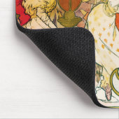 Lovers, Alphonse Mucha マウスパッド (コーナー)